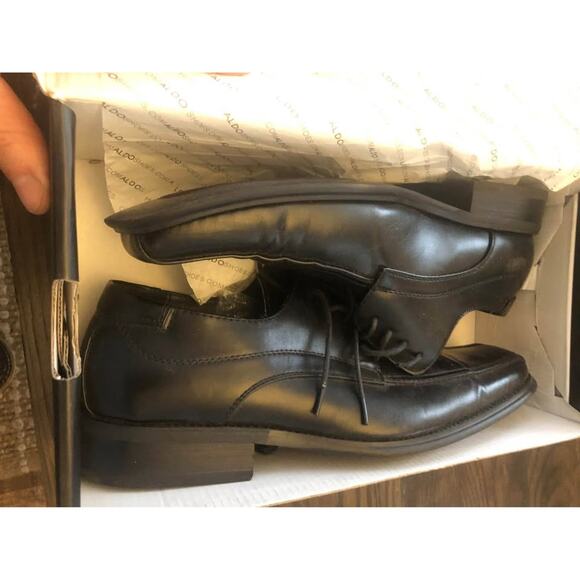 Men’s ALDO Powsey Black Laced Dress Shoes - US Size 10.5 main image 5